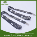 Black Lanyards Abzeichenhalter mit Sonderdruck